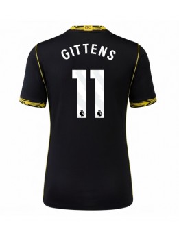 Chelsea Jamie Gittens #11 Replika Borta Kläder Dam 2026-27 Kortärmad